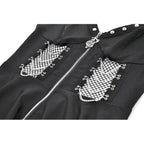 Dark in Love Punk Sleeveless Dress with Chains