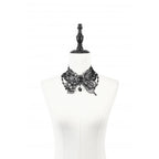 Dark in Love Lysandra Butterfly Lace Beaded Collar