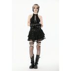 Dark in Love Astrid Lace Buckle Skirt