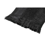 Dark in Love Black Lace Court Lace-Up Camisole
