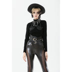 Dark in Love Lilith Skeleton Hands Long Sleeve Top