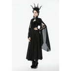 Dark in Love Erzsébet Dramatic Lace Gothic Cape Shrug
