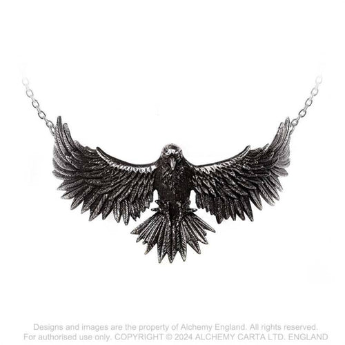 Alchemy Curse Of Coronis Pewter Pendant
