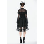 Dark in Love Elara Gothic Versatile Lace Shoulder Cape