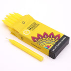 Manifest Magic Yellow Spell Candles – Pack of 12 (Solar Plexus Chakra, Confidence & Success)
