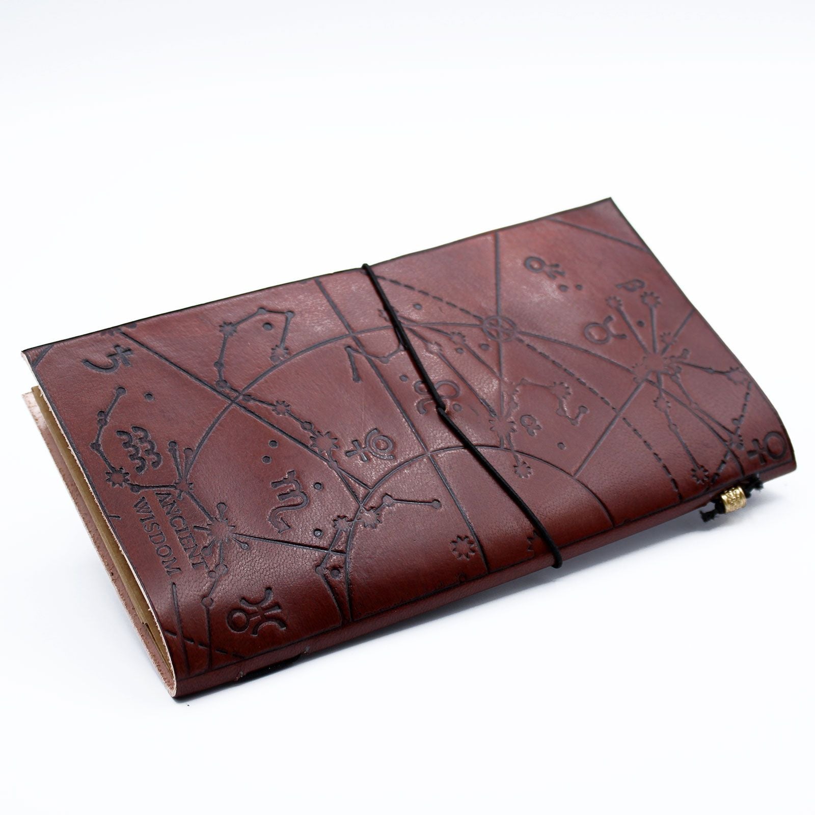 Handmade Leather Journal - My Bucket List Book