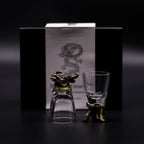 Gift Set of 6 Shot Glasses (50ml) - Mystical Creatures - Antique Bronze