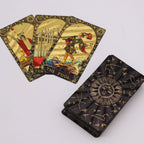 Gold Foil Tarot Cards  Let the Magic Begin Gift Set with Guidebook