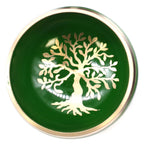 Tree of Life Singing Bowl Set- Green