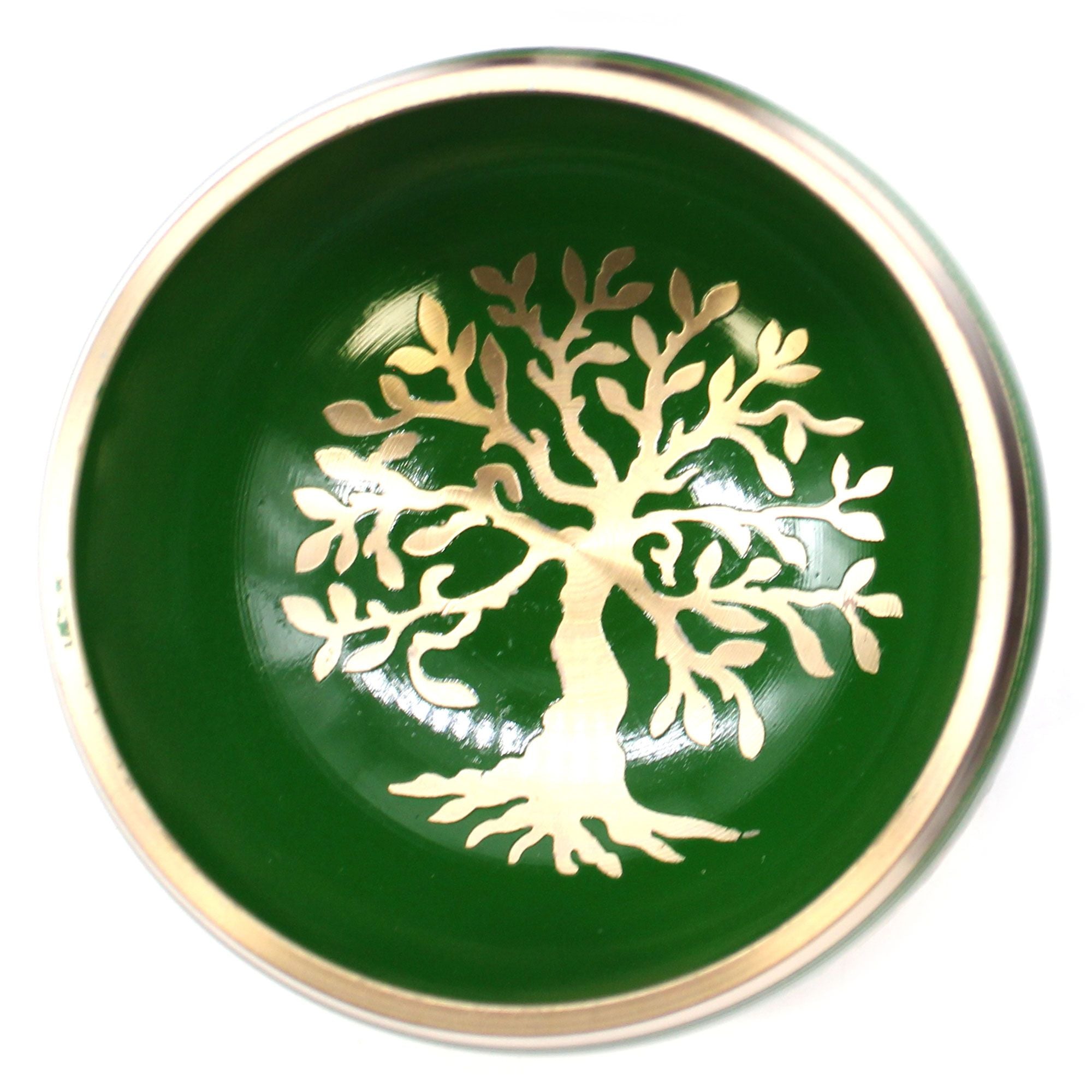Tree of Life Singing Bowl Set- Green