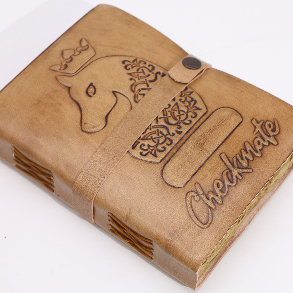 Checkmate Book - Light Tan