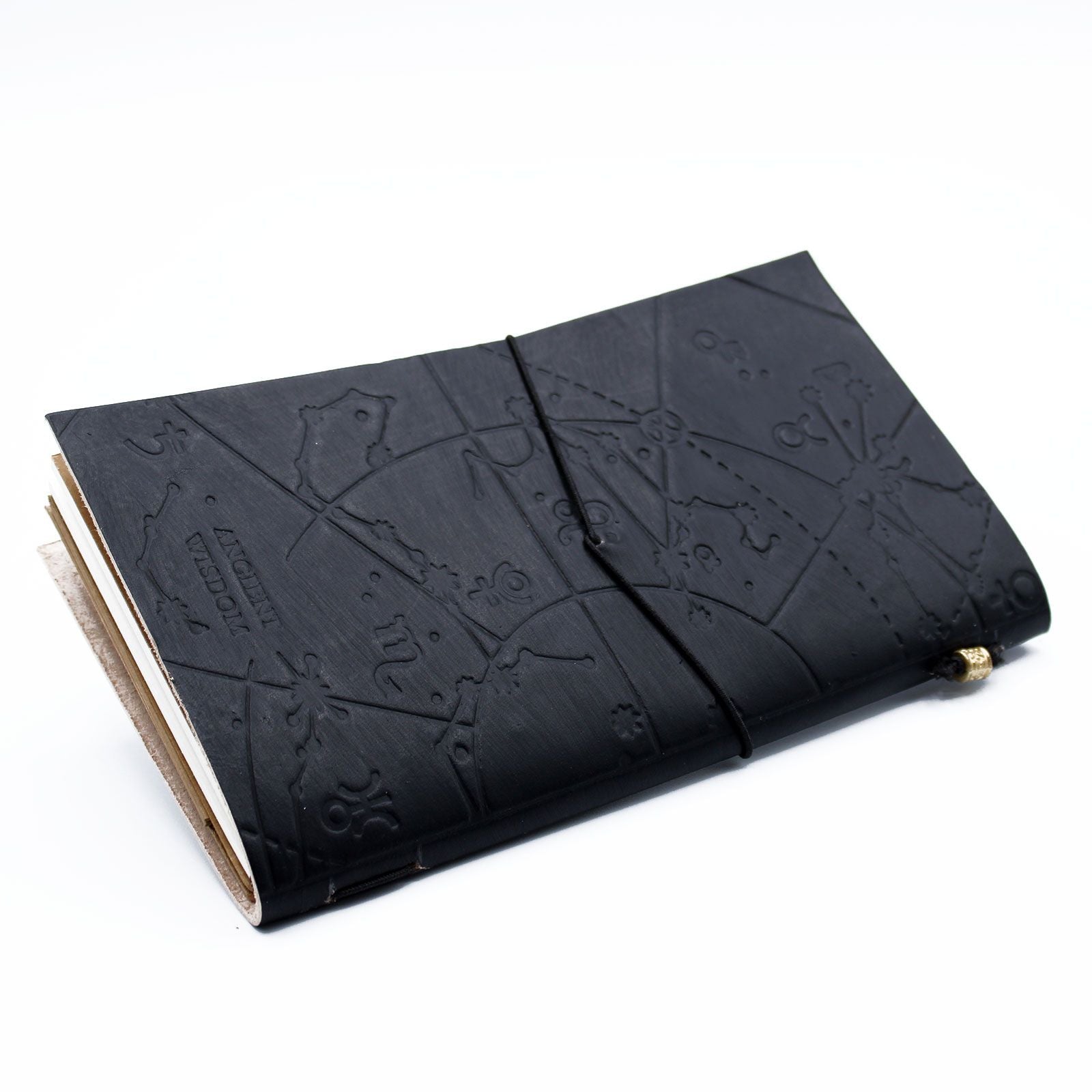 Handmade Leather Journal - My Little Black Book