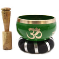 Tree of Life Singing Bowl Set- Green