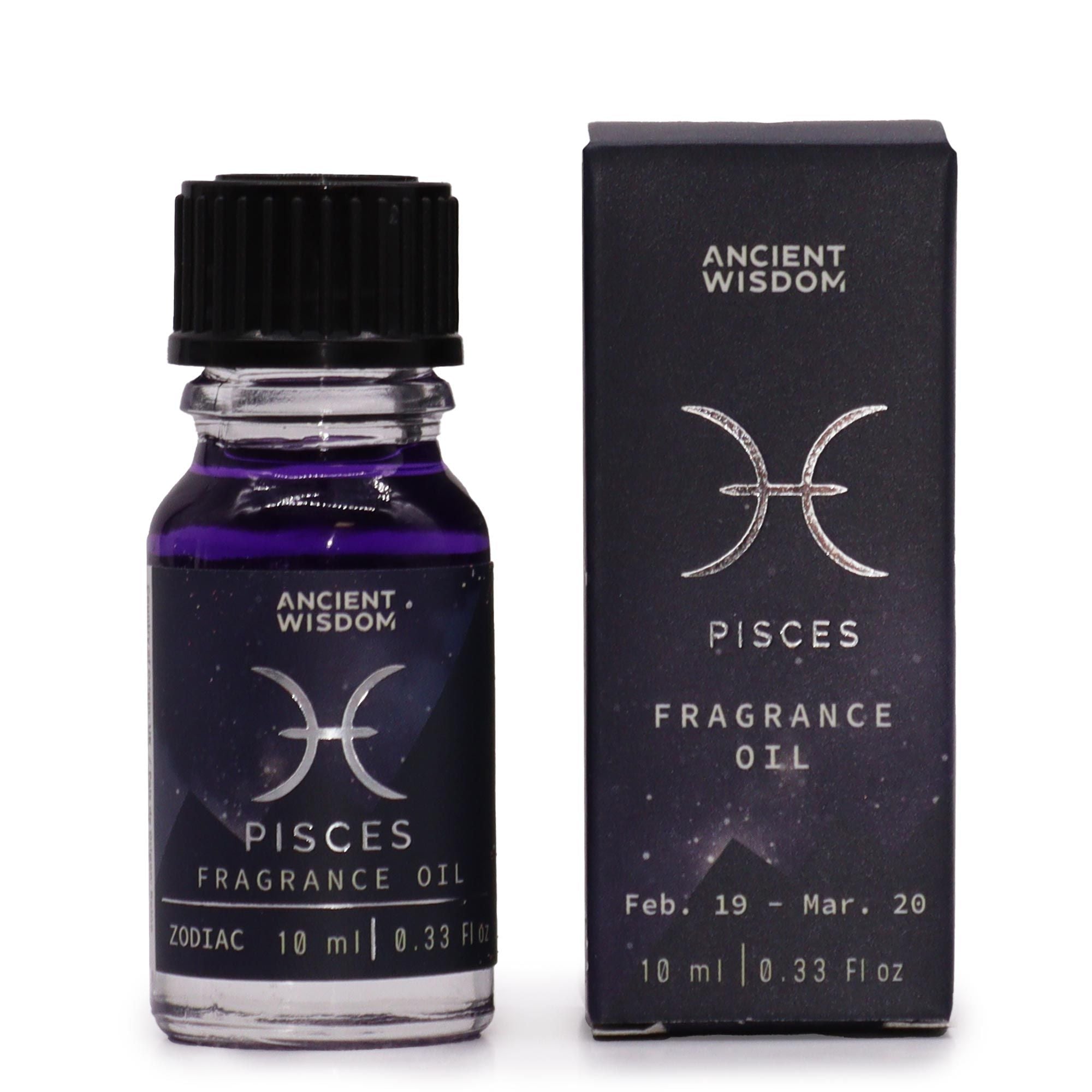 Pisces Zodiac Gift Set — Crystal Candle, Gemstone Bracelet, Bath Fizzers & Fragrance Oil