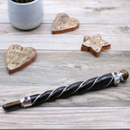 Twisted Wand - Copper Tiger Eye Star