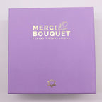 Square Box - Lavender Rose & Carnation