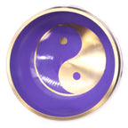 Yin & Yang Singing Bowl Set- White & Purple