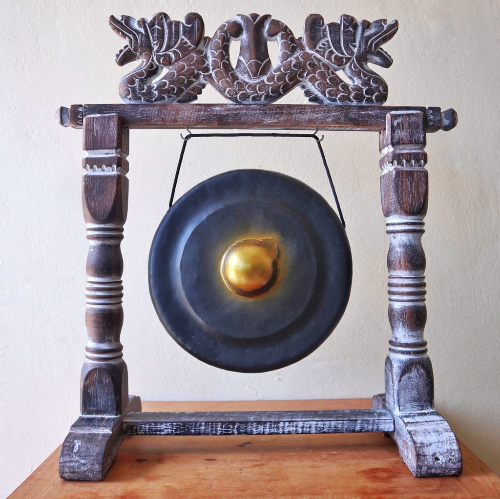 Temple Gong Balinese Dragon Small