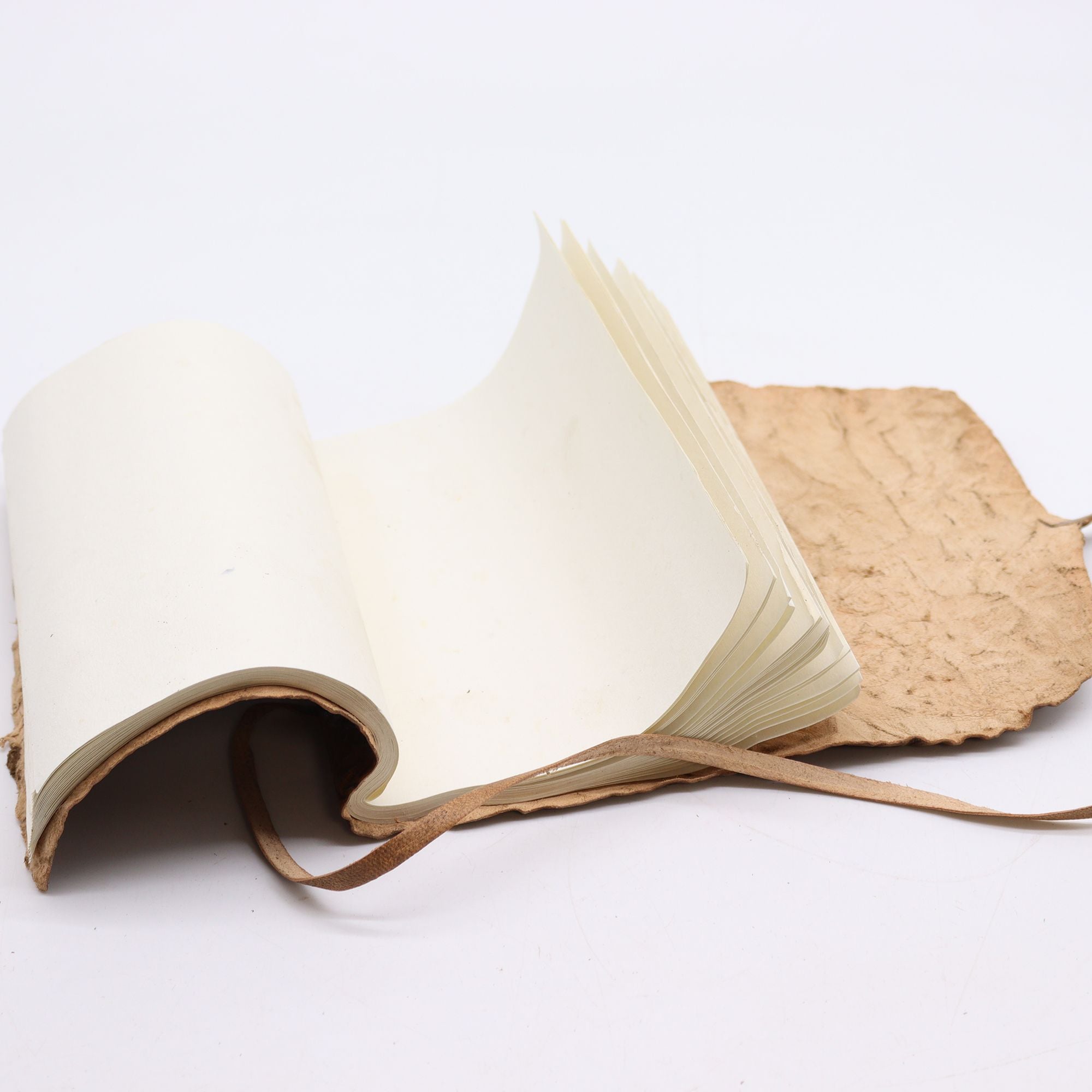 Rolled Leather Travel Notebook