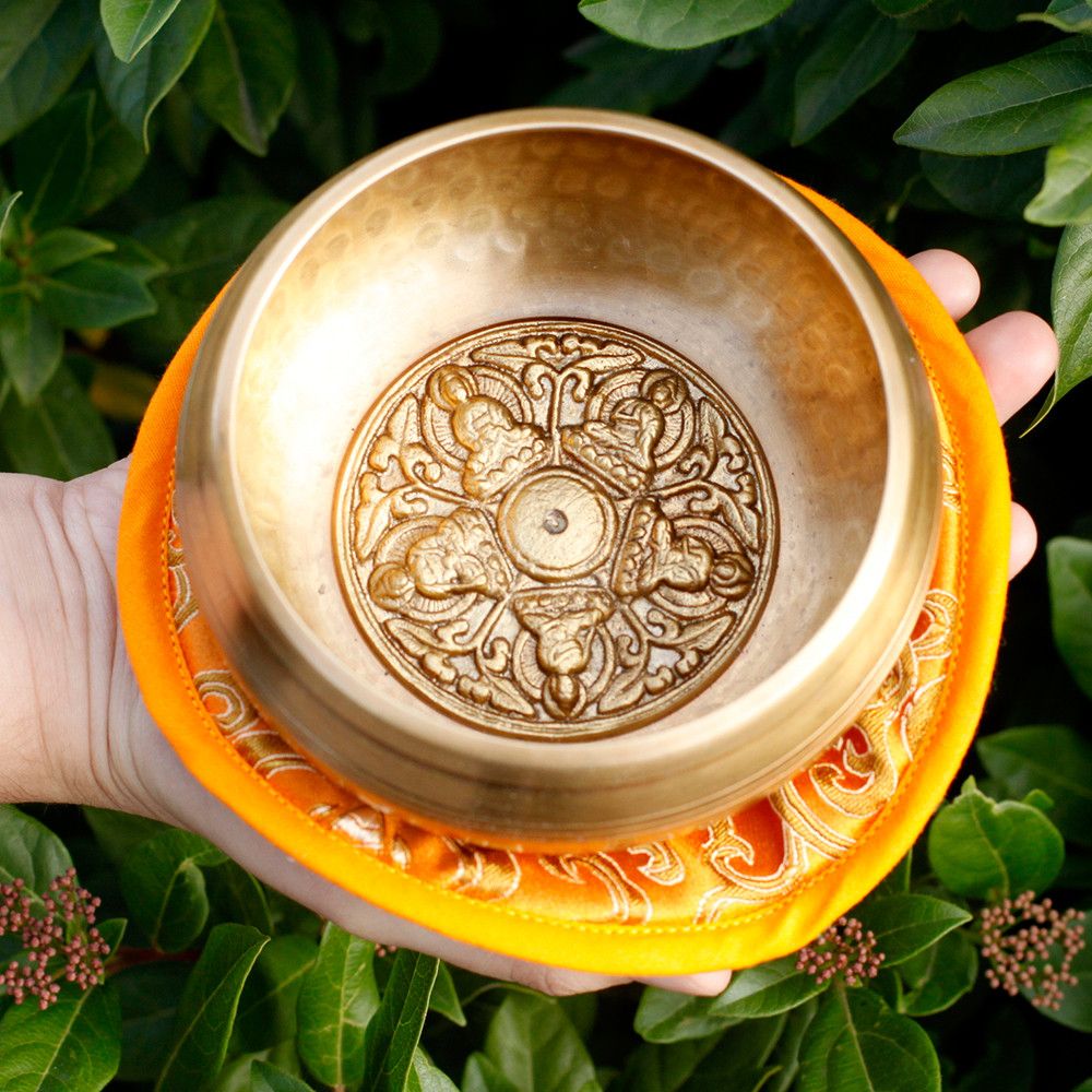 Five Buddha Singing Bowl Set