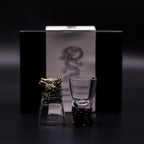 Gift Set of 6 Shot Glasses (50ml) - Wild Forest Creatures - Antique Bronze