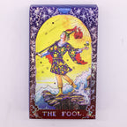 Mandala Tarot Cards Set in Blue Foil with booklet
