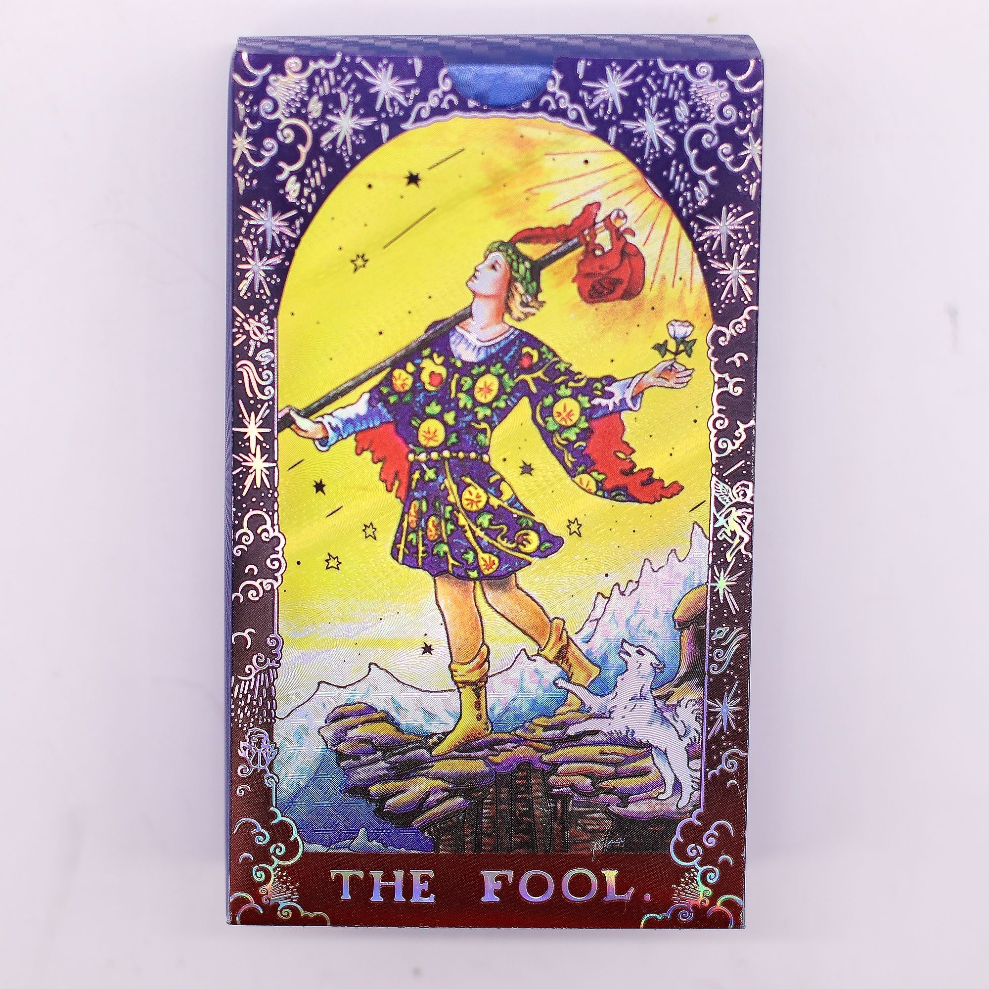 Mandala Tarot Cards Set in Blue Foil with booklet