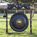 Temple Gong Black Balinese Dragon