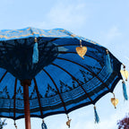 Bali Patio Parasol Garden Umbrella - Turquoise 1.5m