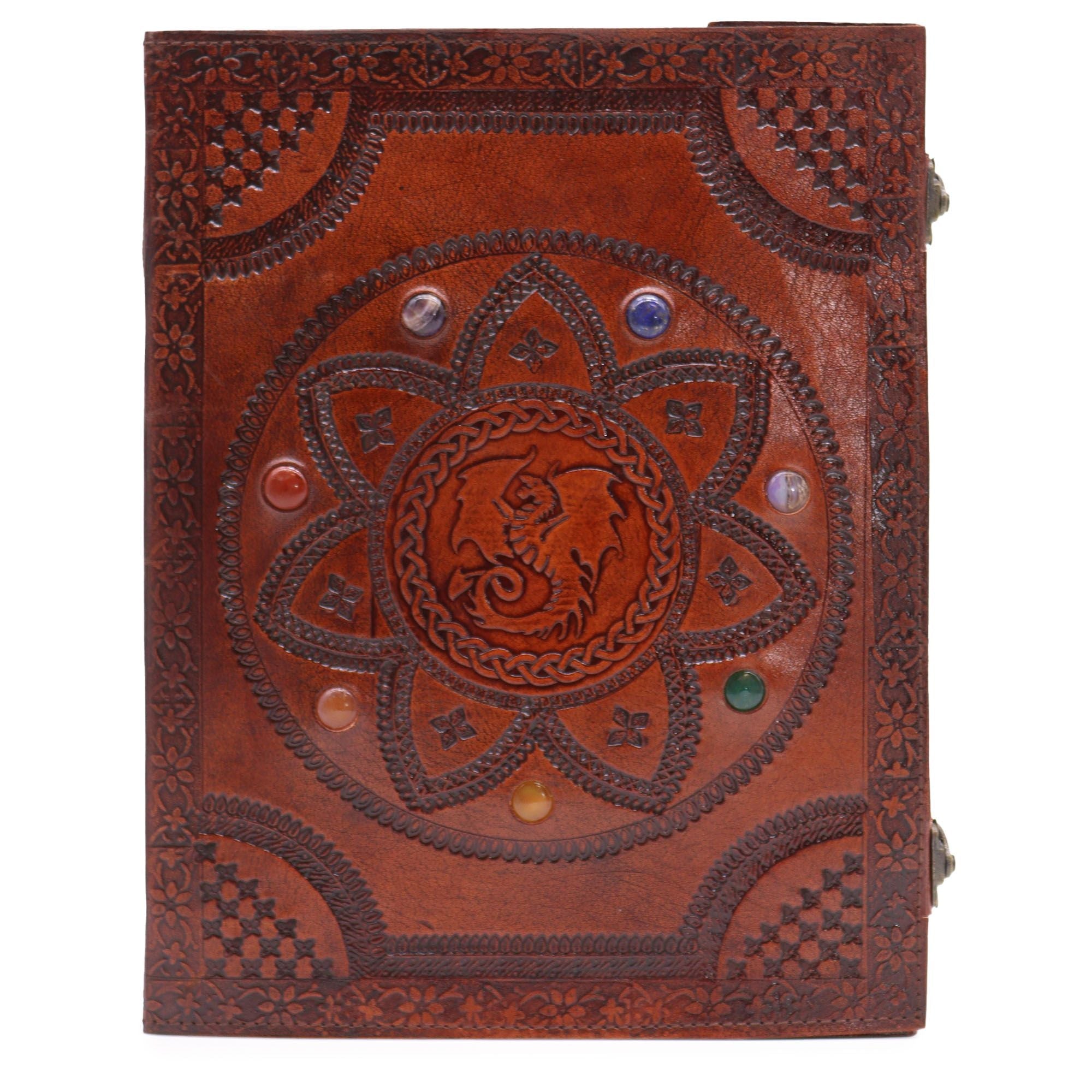 Luxury Dragon Mandala Grimoire Chakra Journal