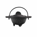 Cast Iron Cauldron with Pentacle - Mini