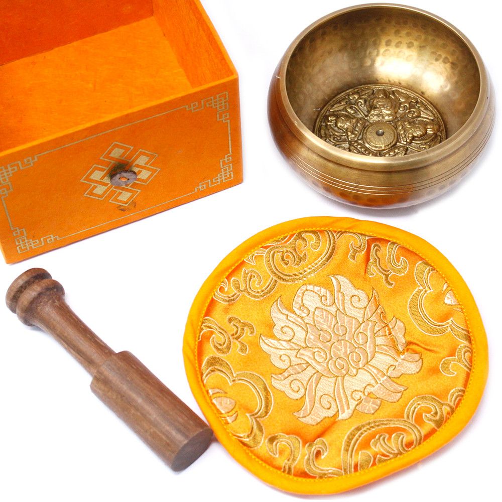 Five Buddha Singing Bowl Set