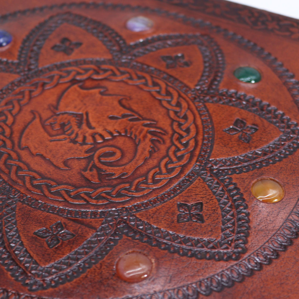 Luxury Dragon Mandala Grimoire Chakra Journal
