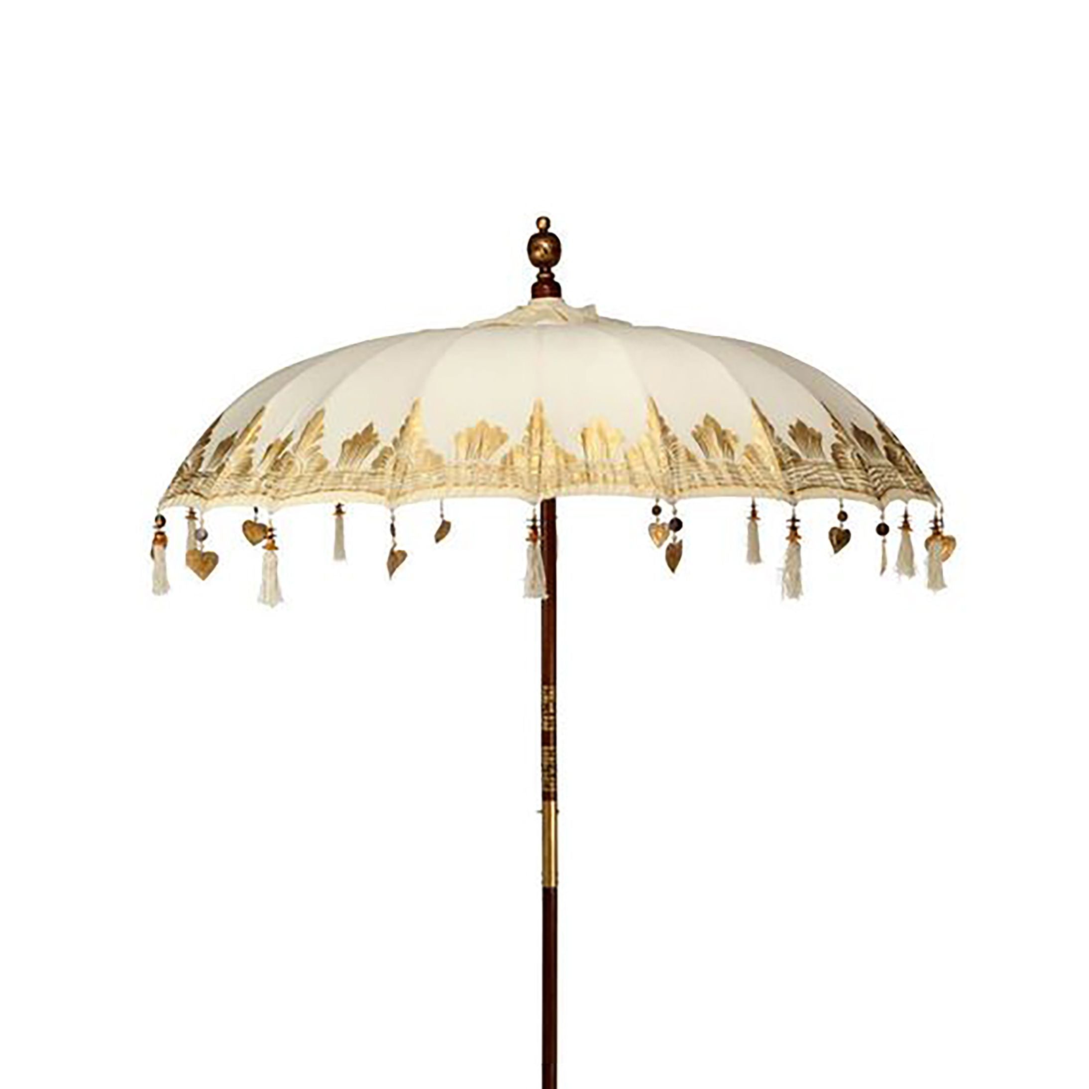 Bali Patio Parasol Garden Umbrella - Natural - 1.5m