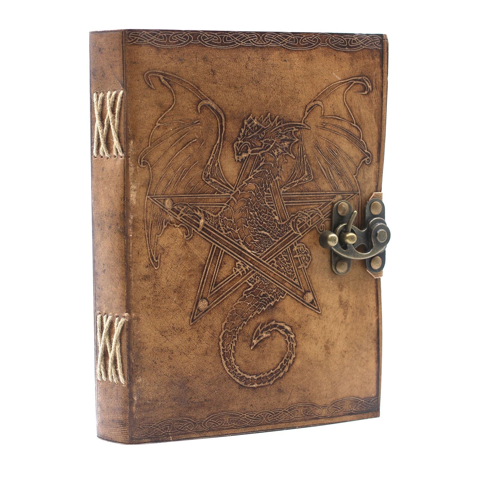 Leather Dragon Notebook