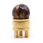 Gemstone Crystal Sphere & Stand - Tigereye
