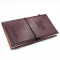 Handmade Leather Journal - Our Family Adventure Book