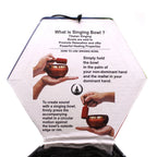 Yin & Yang Singing Bowl Set- White & Purple