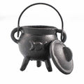 Cast Iron Cauldron with Triple Moon - Mini