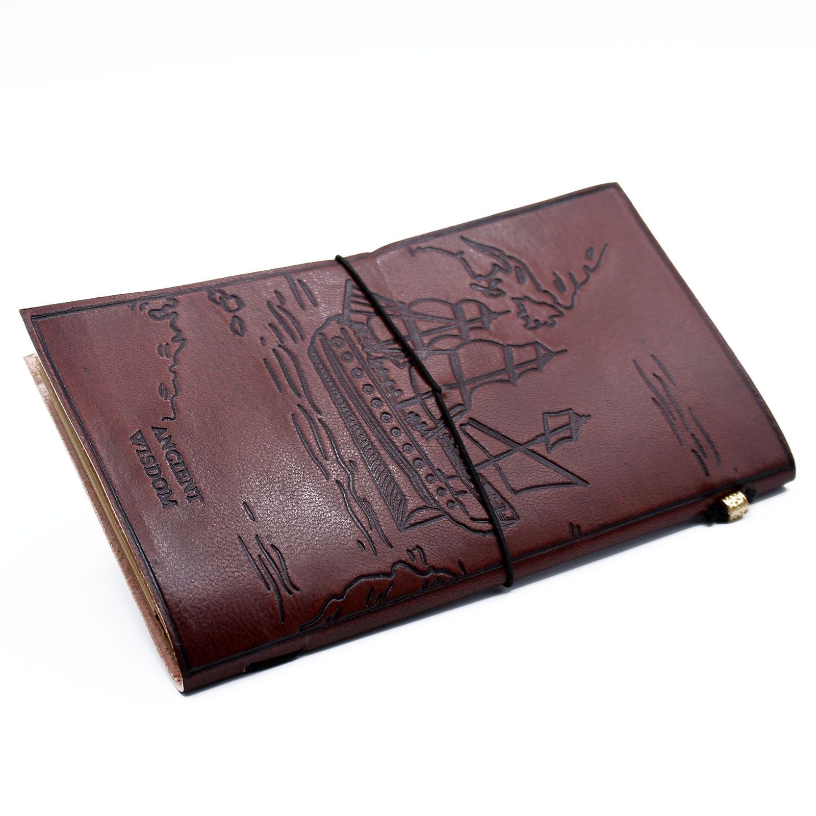 Handmade Leather Journal - Our Family Adventure Book
