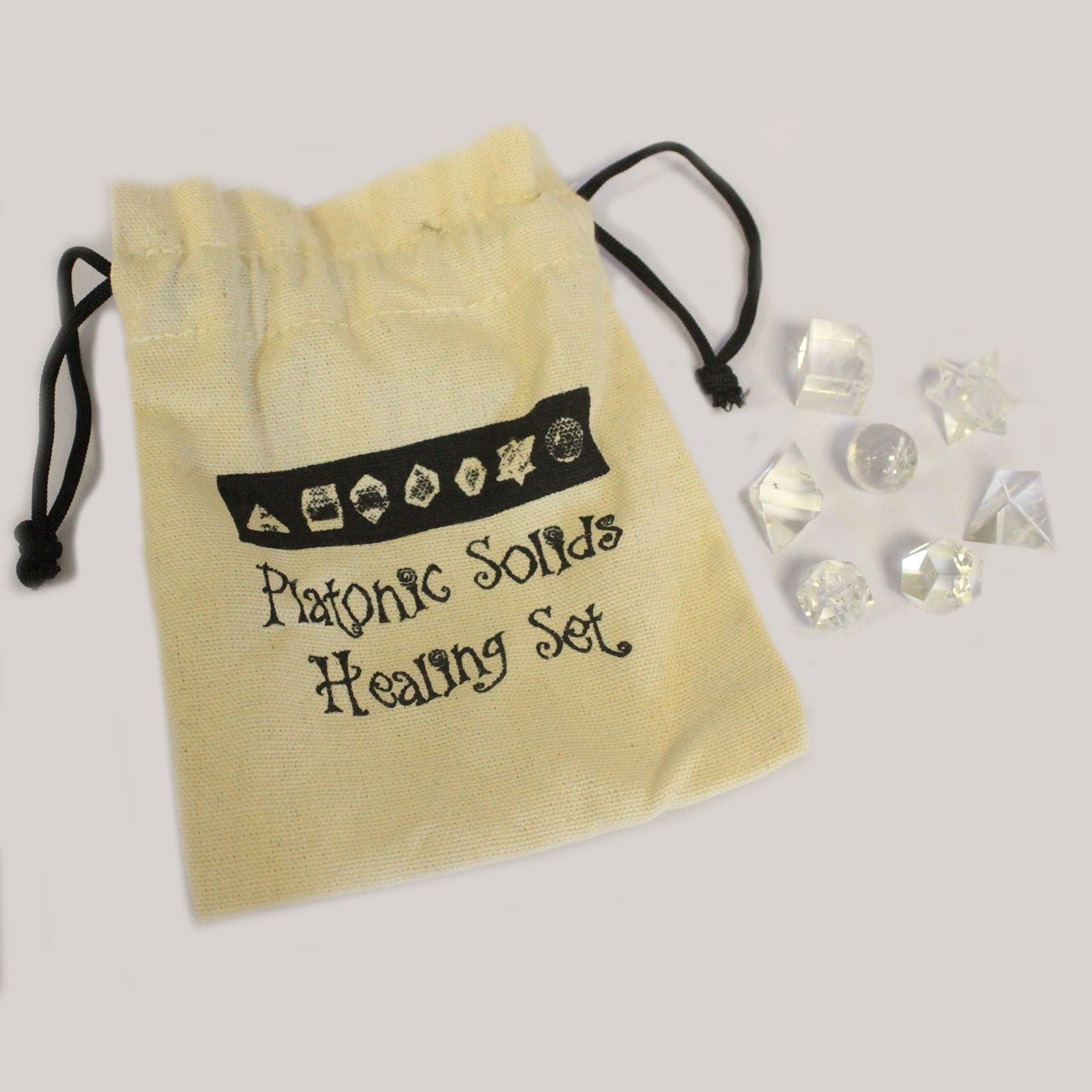 Geometric Seven Piece Crystal Set DV