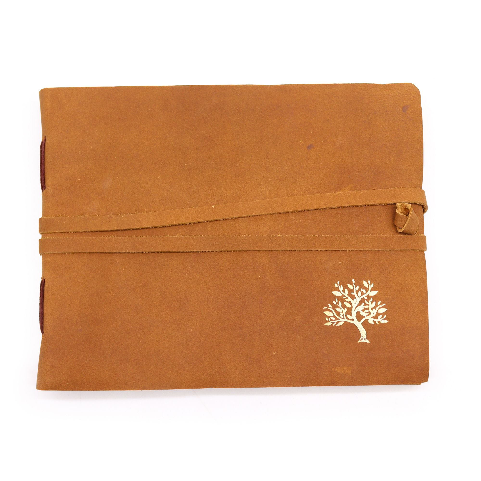 Leather Sketchbook Golden Tree