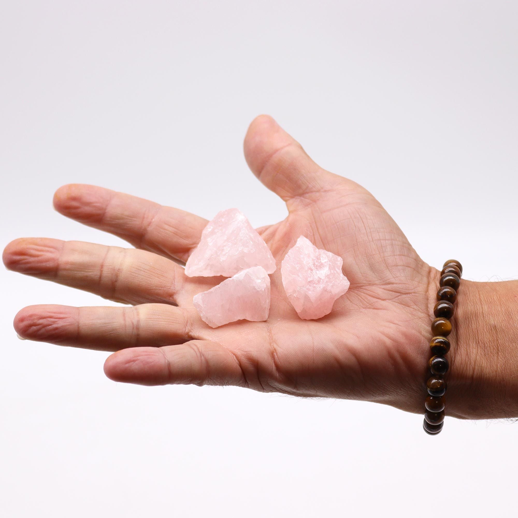 Raw Crystals  Rose Quartz