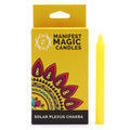 Manifest Magic Yellow Spell Candles – Pack of 12 (Solar Plexus Chakra, Confidence & Success)