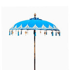Bali Patio Parasol Garden Umbrella - Turquoise 1.5m