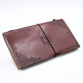 Handmade Leather Journal - My Bucket List Book