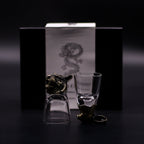 Gift Set of 6 Shot Glasses (50ml) - Mystical Creatures - Antique Bronze