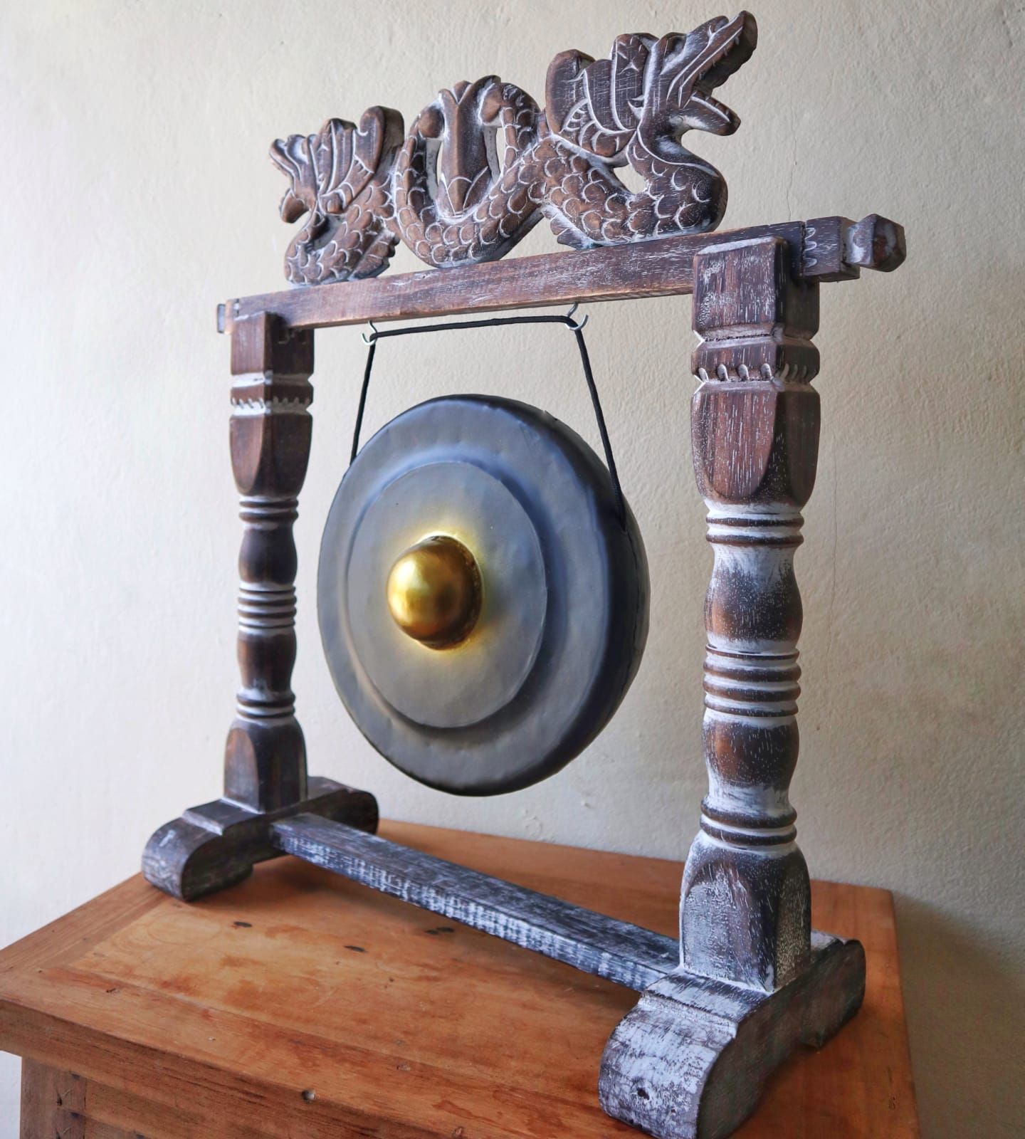 Temple Gong Balinese Dragon Small