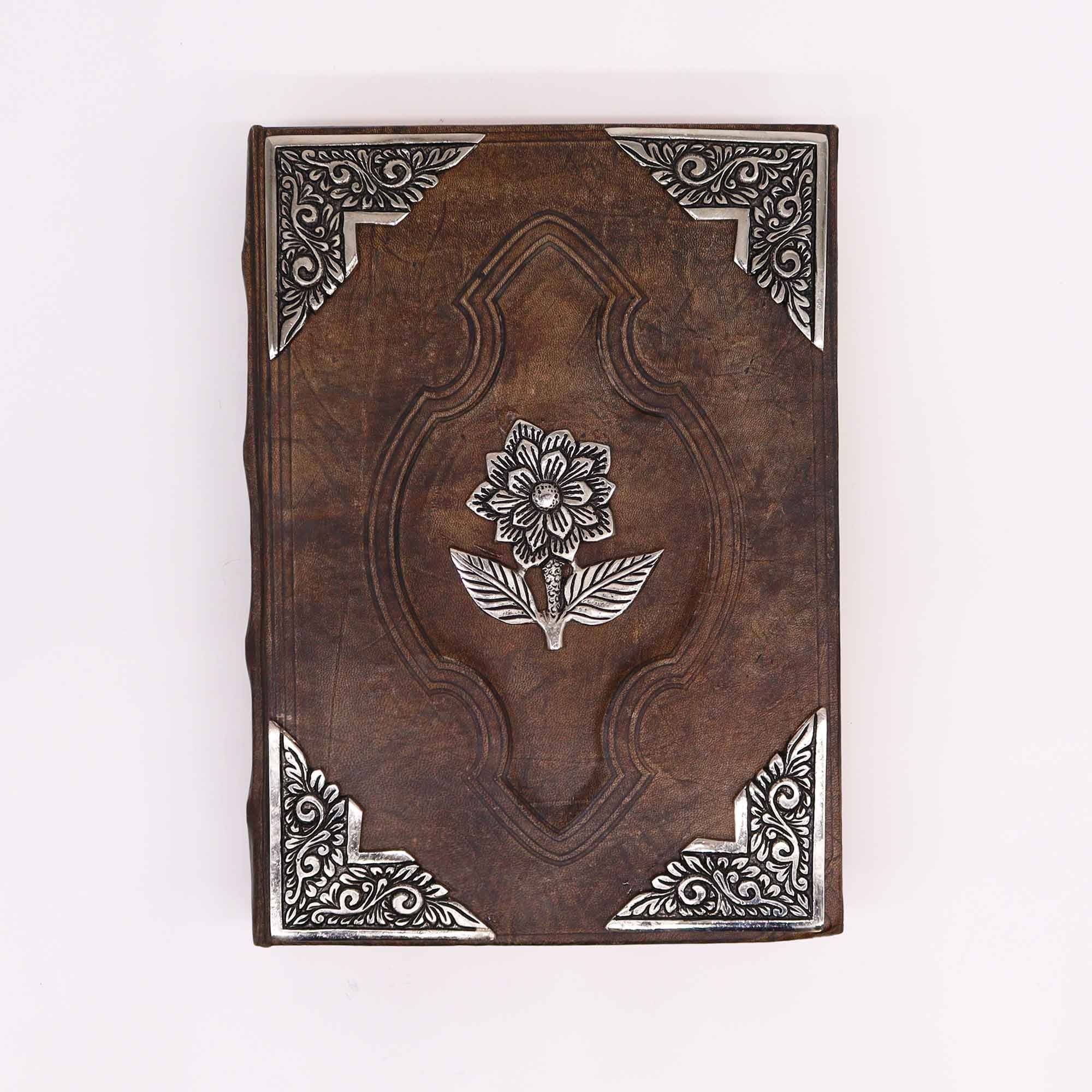 Heafty Red Tan Book - Zinc Rose Decor