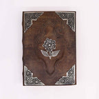 Heafty Red Tan Book - Zinc Rose Decor